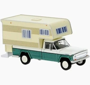 JEEP Gladiator B - Camper - 1968 - green - Brekina 1:87 - Foto 1 di 6
