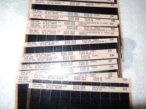 Record Of Survey Map Recorder Los Angeles County Microfiche Slides Ephemera - Picture 1 of 6