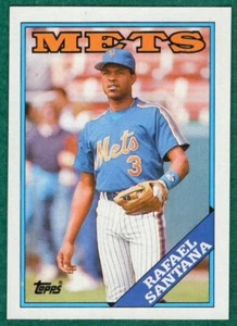 Rafael Santana - 1988 Topps #233 - New York Mets Baseball Card - Picture 1 of 2