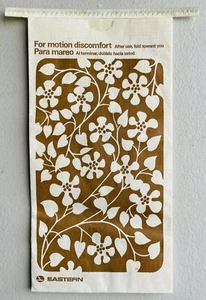 Eastern Airlines Air Sickness Bag - Brown - Picture 1 of 2