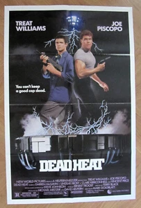 1 hoja, Dead Heat (1988) Treat Williams, Joe Piscopo (en muy buen estado+) - Imagen 1 de 2
