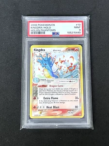 2006 Kingdra (Delta Species) - ENGLISH - Holon Phantoms 10/110 - PSA 9 MINT - Picture 1 of 3