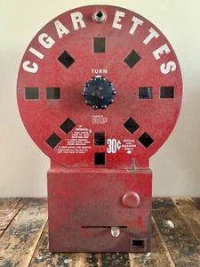 Vintage Dial A Smoke Rotary Coin Op Cigarette Vending Machine Minneapolis,Minn - Picture 1 of 23