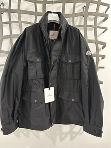 NEW Authentic Moncler Okab Field Water Resistant rain jacket Men’s Size 4 - Picture 1 of 4