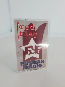 Vintage 1989 Red Flag Russian Radio Cassette Tape Single Tested Works Excellent - Picture 1 of 4