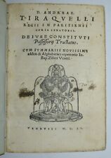 DIRITTO - fig. 1551 - De iure constituti - Tiraqueau