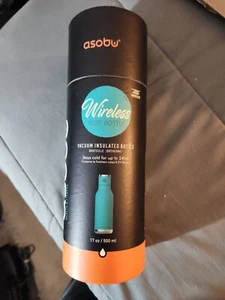 Asobu Insulated Wireless Beat Bottle Water Fitness Speaker Green - Picture 1 of 5