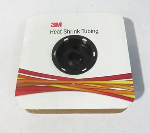 3M FP-301 3/4" BLK 50' HEAT SHRINK THIN-WALL FLEXIBLE POLYOLEFIN TUBING 3/4" 50' - Picture 1 of 2