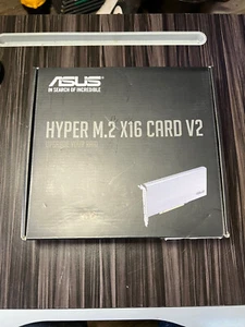 ASUS Hyper M.2 X16 RAID Card PCIE-GEN 3 v2 Expansion Card - Picture 1 of 3