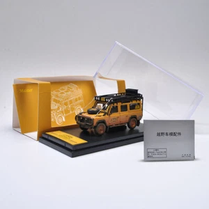 Master 1:64 Land Rover Defender 110 Alloy Diecast Car Model Collection Dirty Ver - Picture 1 of 7