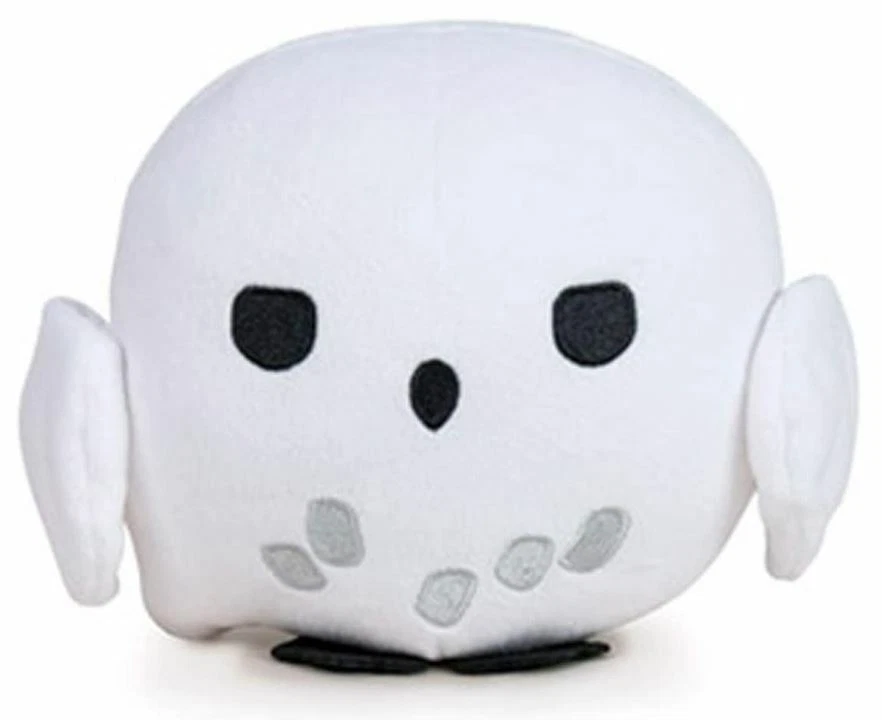OFFICIAL HARRY POTTER CUTE CHIBI STYLE HEDWIG OWL 8" PLUSH SOFT TOY TEDDY BNWT  - Image 1 of 1