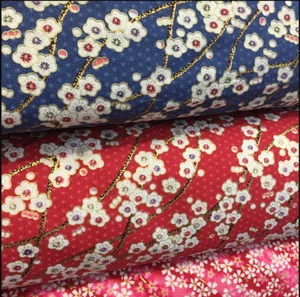 1.5 Yard Cotton Floral Print DIY Apparel bag Tablecloth Pillowcase Craft Fabric - Picture 1 of 4