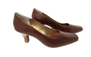 what's what by aerosoles mujer "asombrado" cuero animal print 2.5" tacón zapatos de salón si - Imagen 1 de 6