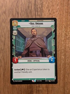 Star Wars Unlimited TCG - SWU - Bail Organa - NM Cond - Picture 1 of 1