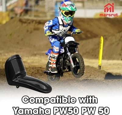 Guardabarros delantero cubierta guardabarros para motocicleta Yamaha PW50 Y-Zinger 50 negro Foto 1 de 4