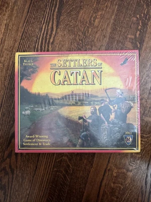  Mayfair Games Klaus Teuber Settlers of Catan Board Game 3061 - Brand New Sealed - Image 1 of 2