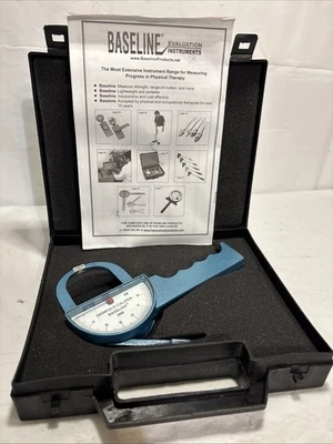 Baseline Skinfold Caliper strumento di misurazione del grasso corporeo con custodia originale - Immagine 1 di 3