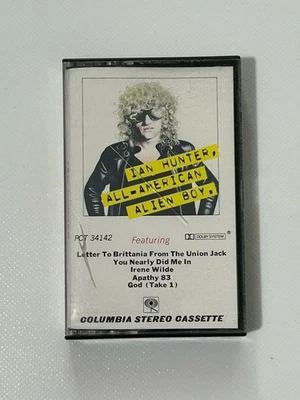 Ian Hunter All American Alien Boy Cassette Tape Rock 1976 CBS Columbia PCT 34142 - Image 1 of 4