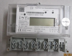 Geeicht bis 2028, EasyMeter Q3AA xxxx 5/60 Amp. Top Zustand mit RLS - Bild 1 von 5