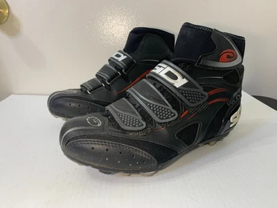 SIDI Diablo MTB Gore-Tex 中底黑色骑行鞋 EU 39 / M 7-7.5 / W 5.5-6 — 第 1/4 张图片