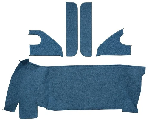 Alfombra de puerta y panel de retroceso para camioneta Chevy K20 1967-1972  Foto 1 de 3