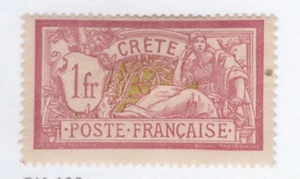 French Crete Scott# 13 1fr Signed MH Scott=$30 - Picture 1 of 1