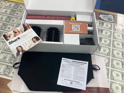 Система укладки и сушки воздуха Shark Flex Style ограниченный выпуск (черная вишня) - Изображение 1 из 4