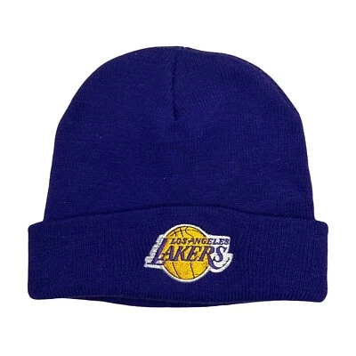 Gorra gorro vintage años 90 Y2K LA Lakers adulto talla única OSFA NBA púrpura Foto 1 de 4