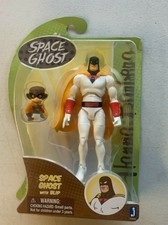 JAZWARES HANNA BARBERA  SPACE GHOST ACTION FIGURE W/ BLIP  CARTOON NETWORK
