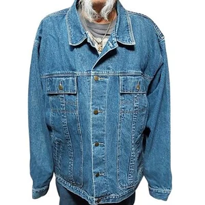 Mens 4XL Levi's Trucker Jacket By King Size Four Tall & Big Men - Picture 1 of 7