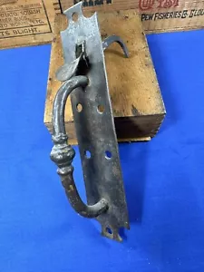Anfang des 19. Jahrhunderts. Norfolk Daumenverriegelung Türgriff ~ gerettete Vermont Cape Hardware - Bild 1 von 13