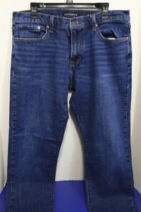 Lot of 2 - Lucky Brand 221 Straight Jeans Men's Size 36x32 Blue Stretch Denim - Picture 1 of 18