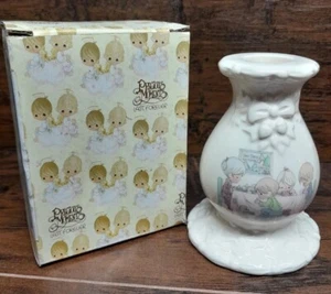 Vintage Precious Moments Lord's Blessing Candle Holder #654469 Collectible New! - Picture 1 of 6