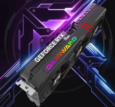 GAINWARD GeForce  RTX 5070 Chasing Wind OC  GDDR7 12GB Gaming Graphics Card - Image 1 of 4