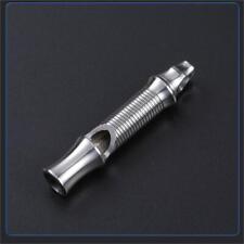 Stainless Steel Emergency Whistle EDC Safety Whistle Survival Loud Sound Outdoor