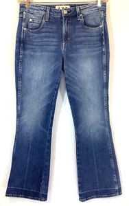 Pantalones de mezclilla para mujer AMO talla 29 Jane Bootcut acampanados en lavado empotrado $285 - Imagen 1 de 9