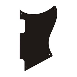 Parts For MIJ YAMAHA Revstar RSS02T 6 Strings Guitar Pickguard, 3Ply Black