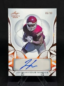 Jo'quavious Marks 2024 Hoja Trinidad Bronce Novato Automático/99 #BA-JQM Marea Carmesí - Imagen 1 de 2