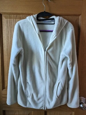 Jason Maxwell Marfil Polar Cremallera Sudadera con Capucha Mujer Talla M Cómoda Cálida con Bolsillos  Foto 1 de 4