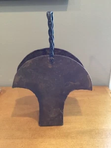 Vintage Metal Basket Old Farm House Decor Primitive Large - Picture 1 of 5