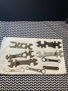 Vintage cutting, welding tank wrench lot of 9 Airco - Picture 1 of 6