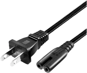 6 Feet AC Power Cord for Lift Chair or Recliner, Replacement Black - Picture 1 of 7