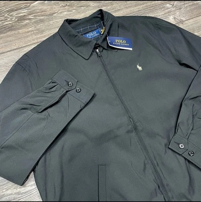 Polo Ralph Lauren Bi-Swing куртка ветровка черный мужской большой новый с Ярлыками $168 - Изображение 1 из 4