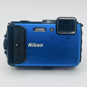 Nikon Digital Camera COOLPIX AW130 Waterproof UHD 4K Blue jp - Picture 1 of 9