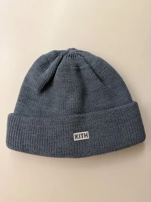 Gorro Kith & Kin Tejido Azul Hecho en Japón Talla Única Mezcla Lana Sombrero Foto 1 de 4