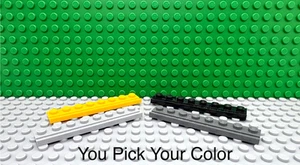LEGO 1x8 Modified Plate with Rail "You Pick Your Color and Qty" NEW - Picture 1 of 5