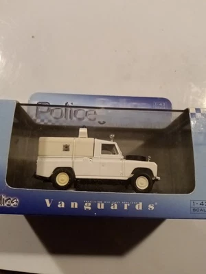 VANGUARDS - Escala 1:43, VA07604 - LAND ROVER, Unidad SETAC Met Traffic Car - Sin usar, en caja Foto 1 de 3