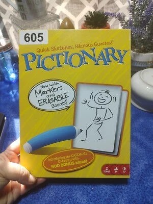 Mattel Games Pictionary Board Game, Drawing Game for Kids, Adults, Families - Image 1 of 4