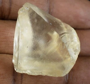 Natürlicher 108,10 kt Gelbgoldtopas Edelstein Präparat grob zertifiziert E6319 - Bild 1 von 9