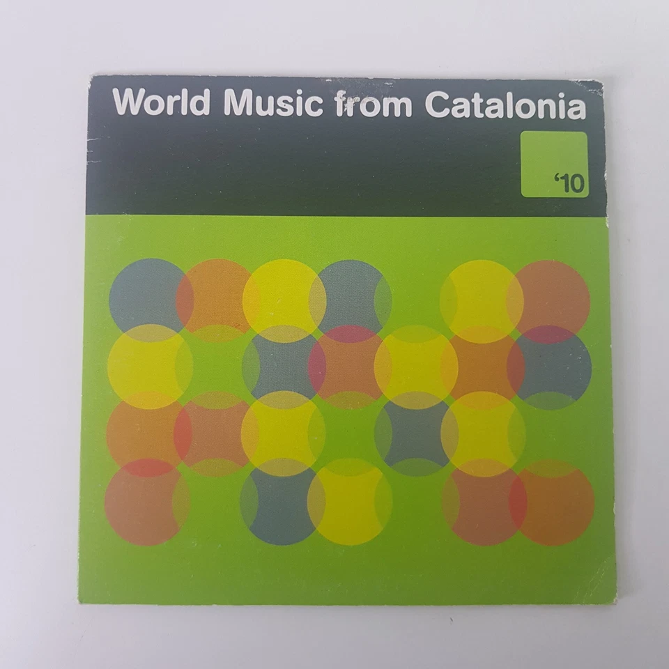 World Music From Catalonia 2010 Music CD Cardboard Sleeve - Image 1 of 1